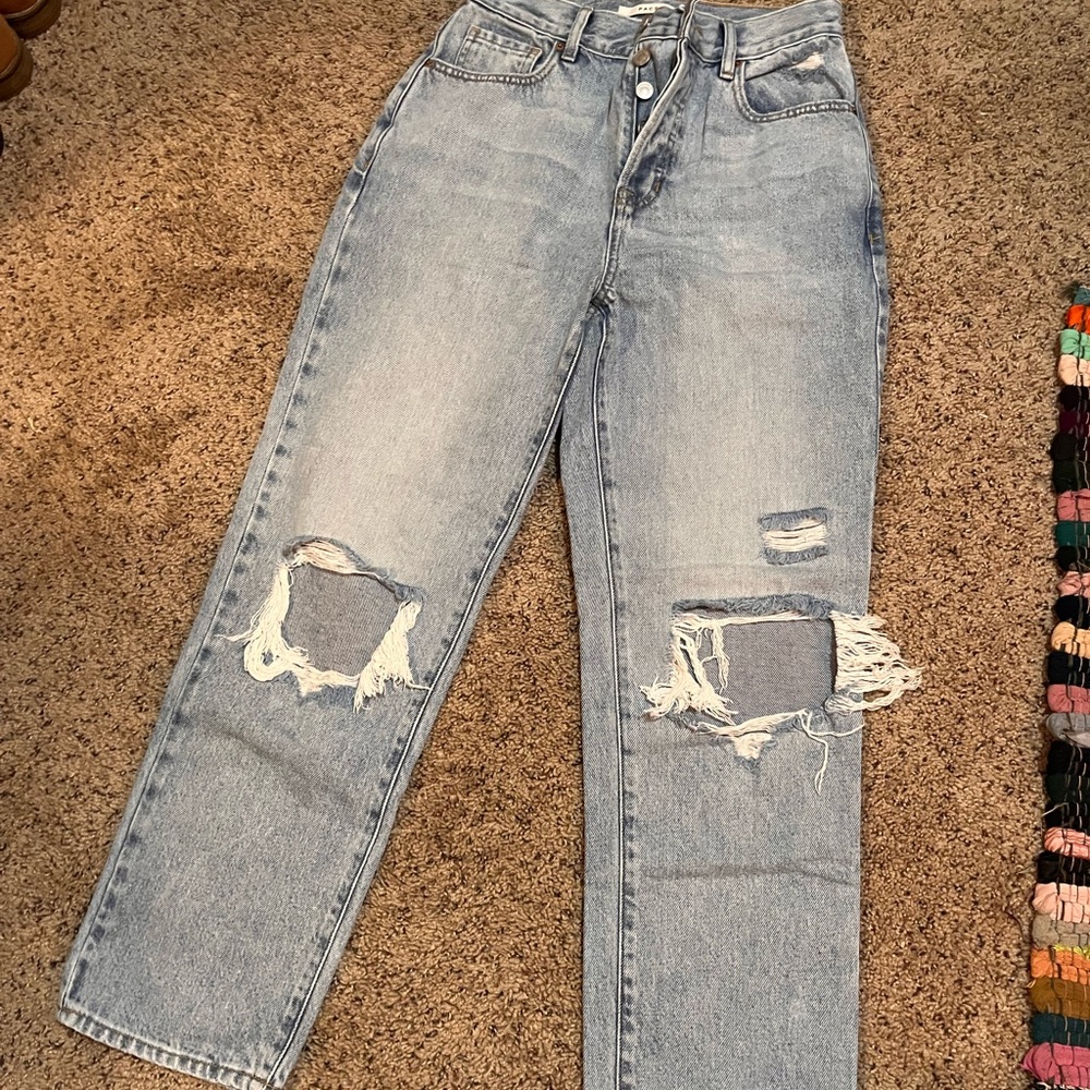 PacSun Women's Light Blue Boyfriend Jeans